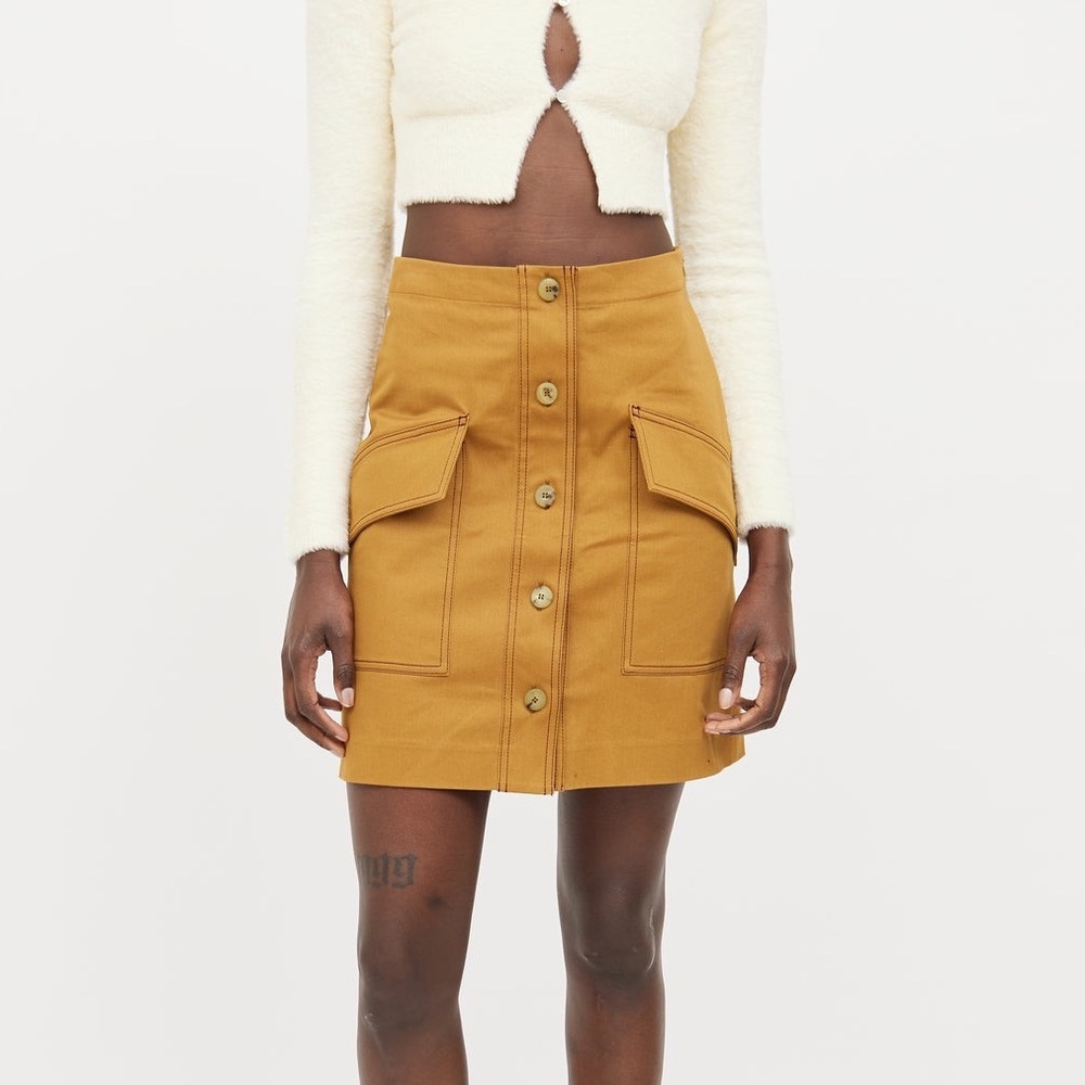 Acne Studios button skirt